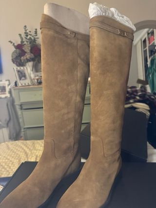 Botas de serraje engrasado Talla 41