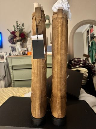 Botas de serraje engrasado Talla 41