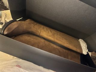 Botas de serraje engrasado Talla 41