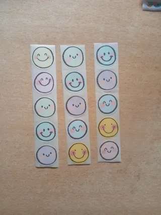 Pegatinas de Caras Sonrientes