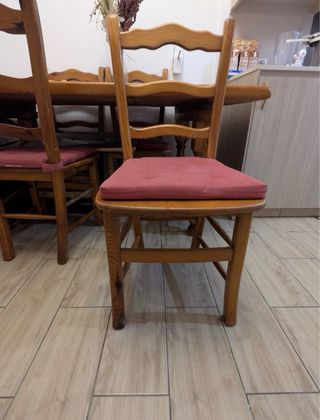 Mesa Comedor Provenzal + 4 Sillas