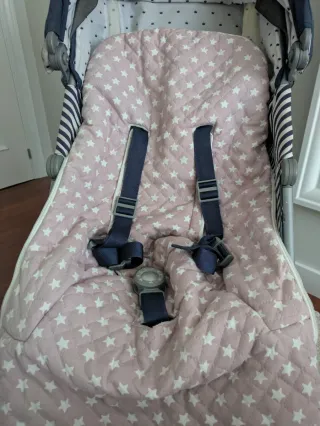 Silla de paseo MC Laren Guest y saco invierno