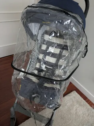 Silla de paseo MC Laren Guest y saco invierno