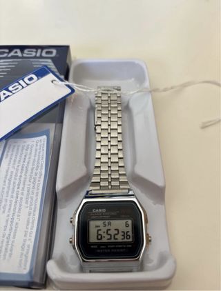 Reloj Casio Digital Plata WR