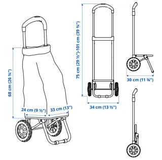 Carro compra Radarbulle 38L Ikea