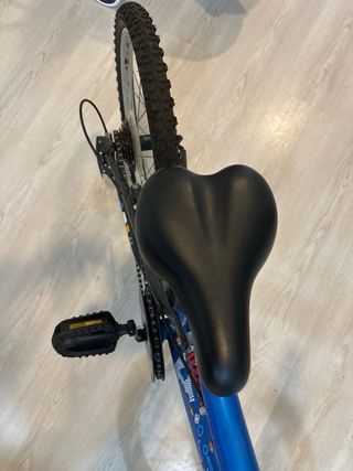 Bicicleta infantil azul