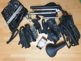 recambios piezas de bici cámaras tijas sillin