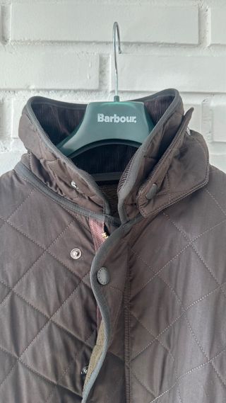 Cazadora Barbour Polarquilt Marrón