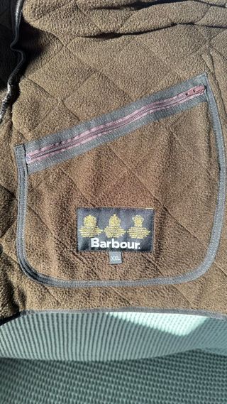 Cazadora Barbour Polarquilt Marrón