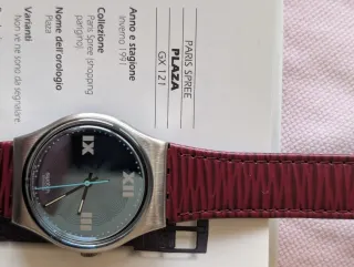 Swatch Plaza GX 121 Inverno 1991