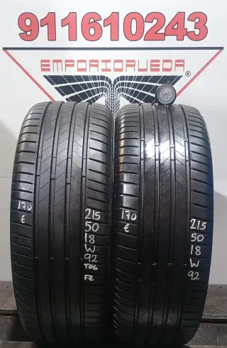 215 50 18 W BRIDGESTONE RUEDA AL 90% VIDA UTIL