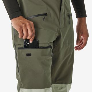 Pantalón esquí y snowboard impermeable y transpirable