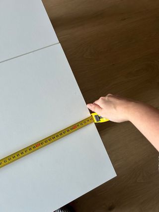 Mesa de centro elevable IKEA blanca