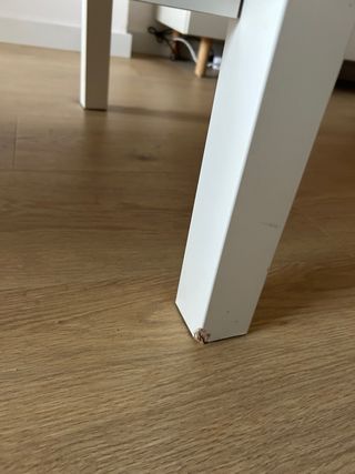 Mesa de centro elevable IKEA blanca