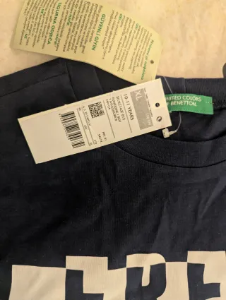 Camisetas niño talla 12