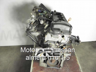 Motor qg15 nissan almera n16 1.5.