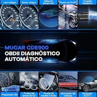 Mucar CDE900 Máquina Diagnosis OBDII
