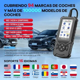 Mucar CDE900 Máquina Diagnosis OBDII