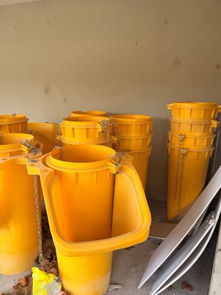 Tubo bajante escombros