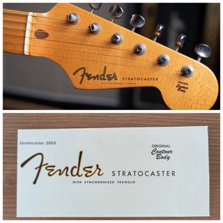 #01#Decal Fender Stratocaster 2005