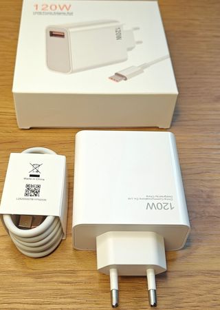 120W Cargador Xiaomi POCO OPPO Samsung compartible