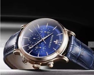 Reloj Maserati Cronógrafo Azul y Dorado