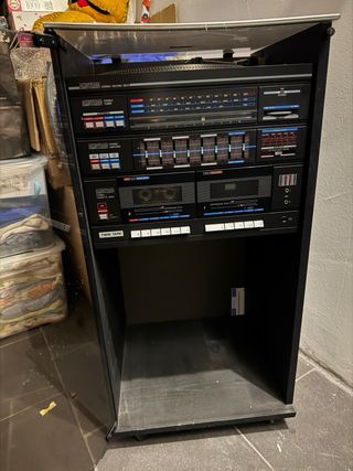 Tocadiscos Amstrad Negra