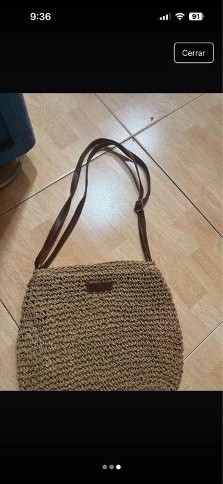 Bolso de verano tejido