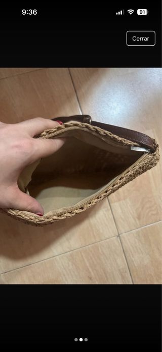 Bolso de verano tejido