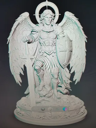 San Miguel y gato luna. Juan Pablo