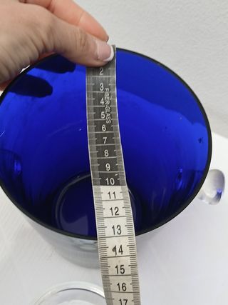 Portaghiaccio vintage Murano blu