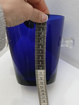 Portaghiaccio vintage Murano blu