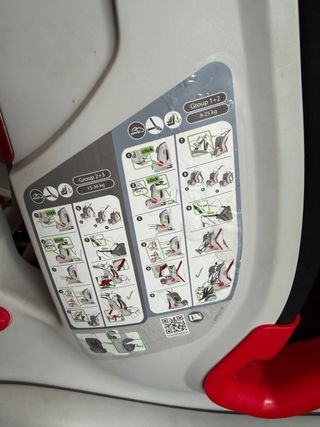 Silla coche Britax Römer negra