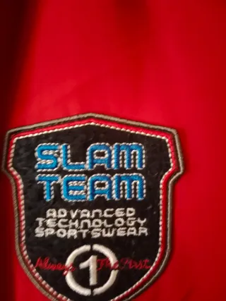 Piumino uomo Slam rosso