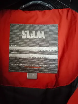 Piumino uomo Slam rosso