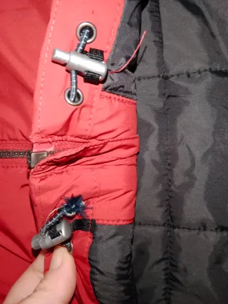 Piumino uomo Slam rosso