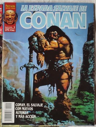 LA ESPADA SALVAJE DE CONAN I, II Y III (221 NÚMERO