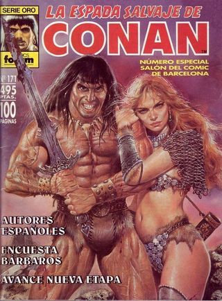 LA ESPADA SALVAJE DE CONAN I, II Y III (221 NÚMERO