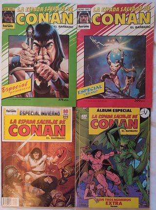 LA ESPADA SALVAJE DE CONAN I, II Y III (221 NÚMERO