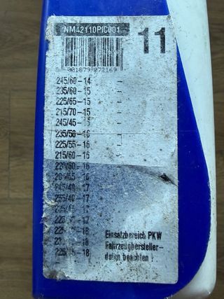 Cadenas para Nieve Weissenfels 9mm