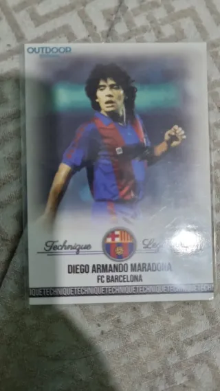 Cromo de Maradona