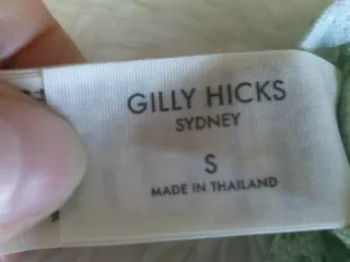 Bralette Gilly Hicks Renda Verde Tamanho P