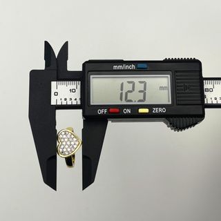 Anillo Oro 18K, Corazón, 4.84gr, T-13