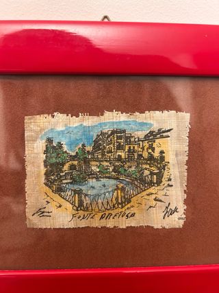 Quadretto con papiro di Siracusa