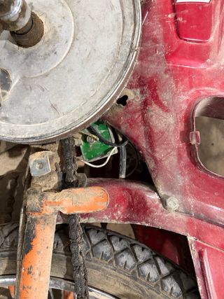 Despiece Mobylette Campera Roja