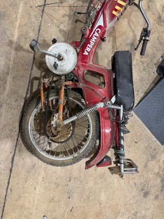 Despiece Mobylette Campera Roja