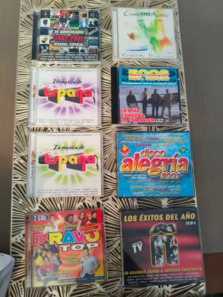 Lote CDs Originales Pop/Rock. Precio fijo x unidad