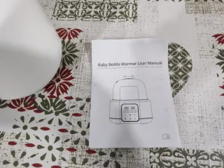 Calienta biberones blanco