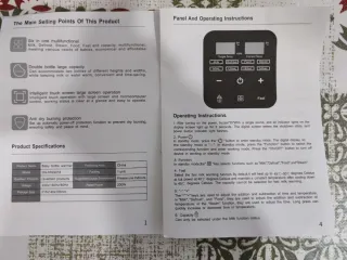 Calienta biberones blanco