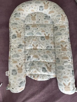 Reductor cuna bebé estampado animales